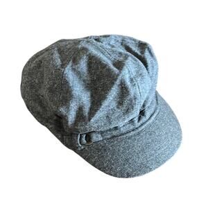 Target Gray Wool Blend Newsboy Style Cap Hat